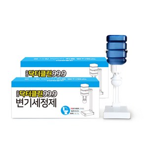 닥터클린99.9 자동 변기세정제 본품, 2개, 470g, 100ml