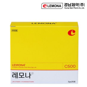 경남제약 레모나 20포 비타민C 500mg, 20개, 2g