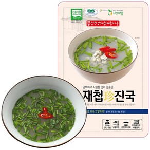 하동 섬진강 자연산 100% 재첩국 재첩진국, 500g, 10개