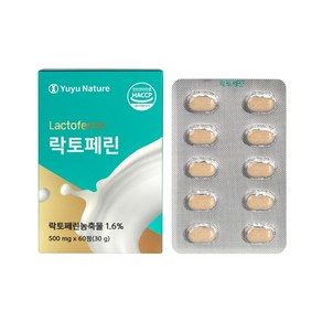 락토페린 500mg x 60정, 1개