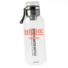 AN 유리 텀블러 실버 1.4L 티보틀 세트 파우치 특대형 차망 내열유리, 1개