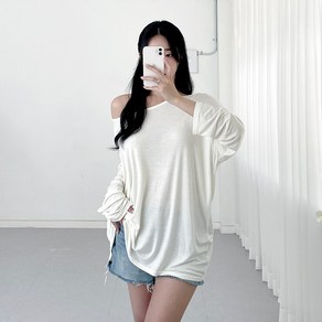 !감동! 군살싸악-! [6XL까지/휘뚤마뚤/왕박시핏] 빅사이즈여성 상상초월보들엑스티셔츠[699] 대형 긴팔 박스 루즈핏 유니크 빅사이즈여성의류 플러스사이즈 오버핏롱탑