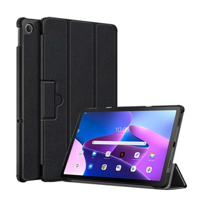 레노버 K10 PRO / P12 / M10 plus 3세대 샤오신패드 2022 케이스 업그레이드 북커버, 블랙, 1개