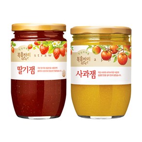 복음자리 딸기잼 500g *사과잼 620g, 1개