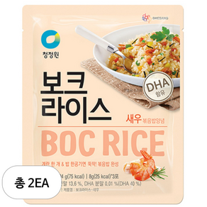 청정원 보크라이스 새우볶음밥 양념, 24g, 2개