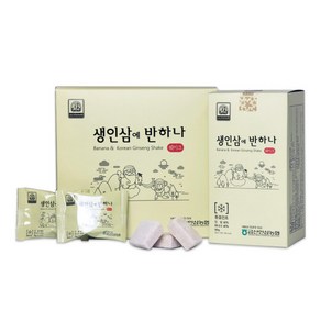 [농협홍삼] 생인삼 인삼쉐이크 150g (5gX30포) 반하나 쉐이크 인삼블럭 인삼스무디 금산인삼 인삼 쉐이크 생인삼 블록 동결건조인삼 인삼뿌리 통쨰로 한뿌리, 1개