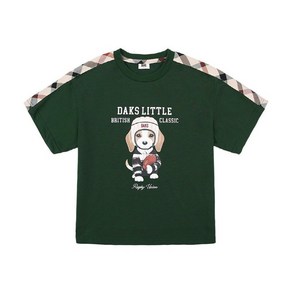 닥스키즈 DAKS KIDZ 강아지 그래픽 반팔 티셔츠 DUF10TR22M_GN 350741