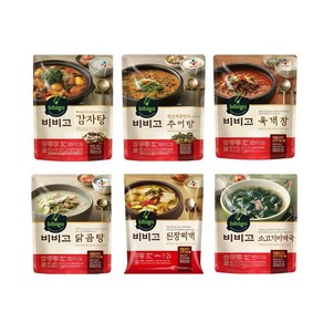 CJ 비비고 국탕찌개 5봉 골라담기, 5개, 400g