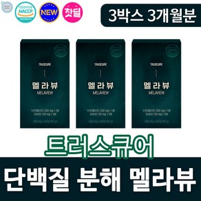 HACCP 인증 핫딜 고농축 고함량 브로멜라인 단백질 분해 효소 비문증 건강식품 캡슐 멜라뷰 파파인 +퍼블릭커머스건강알약통세트