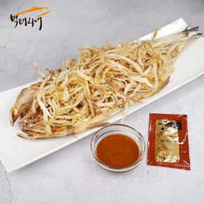 정진푸드 먹태시대 손질먹태+가맥소스15g, 5개, 90g