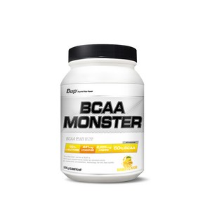 BUP BCAA몬스터 망고맛 류신 아미노산 헬스보충제 BCAA, 1개, 500g