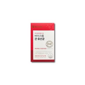 바이크롬 간 유산균 500mg x 30캡슐 (월분)_kms, 1개