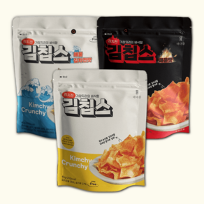 김칩스 3종 혼합 오리지널 + 매운맛 + 해물맛, 오리지널 + 해물 + 매운맛, 1개