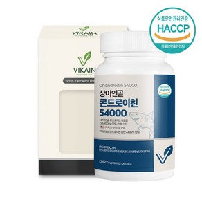 저분자 콘드로이친 C6S 상어연골 1200mg 어골칼슘 분말 가루 정 식약처 HACCP, 1개, 120정