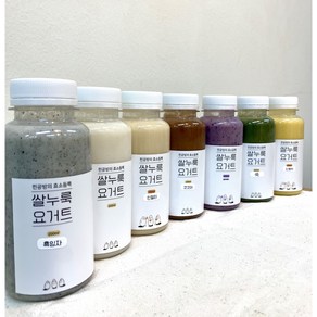 [무지개 SET] 찐공방 쌀누룩요거트 210ml 무설탕 비건 아침대용