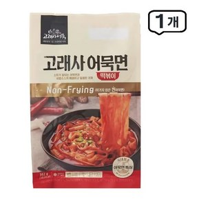 고래사어묵 어묵면 떡볶이 362G (신선식품), 1개