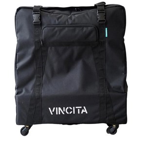 Vincita 캐리어백 B132HX-3.5 폴딩자전거 브롬톤 전용, 그레이, 1개