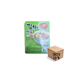 [무료배송][쿡시]김치맛쌀국수, 10개, 92g