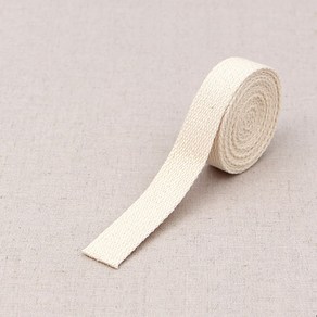 소잉데일리]내추럴 소프트 가방 웨이빙 끈 20mm 면, 01)내추럴 20mm 70880, 1개