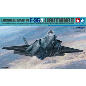 타미야 1/48 걸작기 시리즈 No.124 록히드 마틴 F-35A 라이트닝2 번개 프라모델 61124 일본직구, 1개