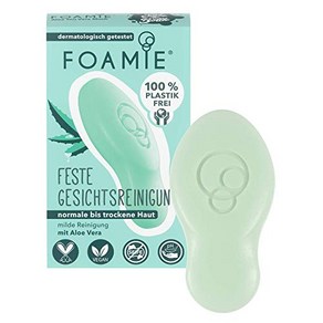 포미 foamie 페이스클렌저 고체 클렌징폼 알로에베라, 1개, 80g