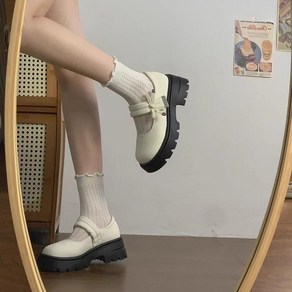 ANYOU 로퍼 메리제인슈즈 여성키높이로퍼 키높이 5cm 하이힐 여자신발