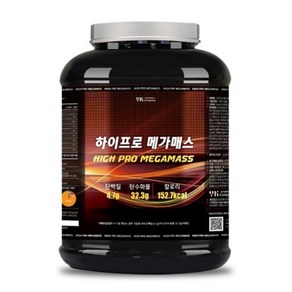 하이 프로 매스 4KG 탄수화물 체중업 헬스 단백질 보충제, 1개