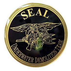 더화랑사 해군 UDT SEAL 유디티 에폭시 차량용 스티커, 1개