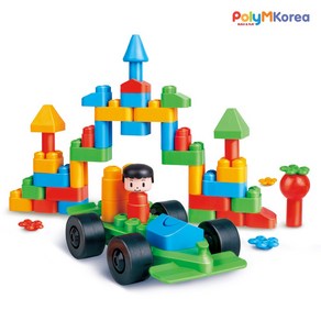 폴리엠 자동차 경주 테마 키트 Creative City Kit 760007