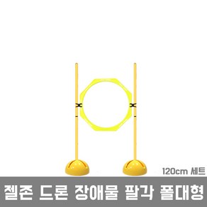 젤존 드론 장애물 훈련 팔각 폴대형 120cm 드론장애물 훈련용품, 120cm세트, 1개