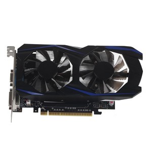 GTx1050Ti 4GB 듀얼 팬 DVI VGA 게이밍 그래픽 카드 128bit DDR