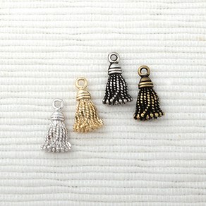 비즈아이 [7089-06]메탈펜던트 미니태슬 7x13mm 1개