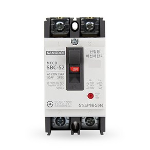 상도일렉트릭 산업용 배선차단기 SBC-52 2P (40A) 분전반용, 1개