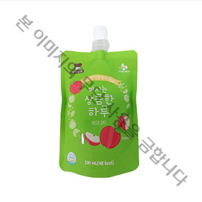 이츠웰아이누리 마시는 상큼한 하루(100ml 유기사과) 100g 40개입 BOX