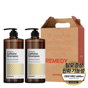 메디레머디 어성초 비듬 탈모 샴푸+샴푸 선물세트 1000ml, 1세트