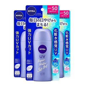 니베아 선 프로텍트 워터 젤 SPF50 80g 3개