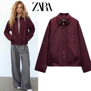 자라 카고 지퍼 포켓 캐주얼 재킷 ZARA