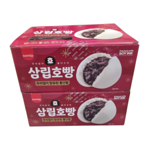 삼립 우리밀 통단팥호빵 90G 개별포장 간편조리 / 코스트코, 1.08kg, 2박스