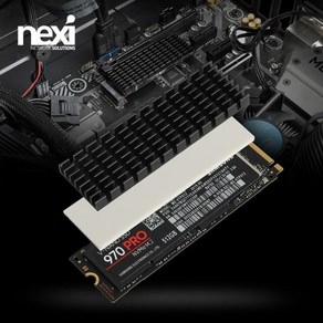 [NEXI] NX-HS06 [NVMe M.2 SSD 방열판] [NX1058] [블랙]