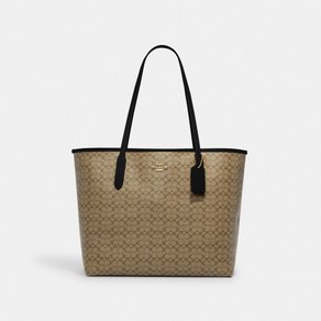 코치 시그니처 캔버스 시티 토트백 CJ942 IMCBI City Tote In Signatue Canvas