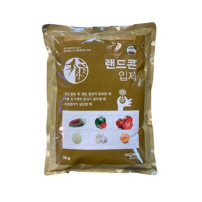 랜드콘 JS 입제 3KG 토양 미생물제제 + 농사친구 전용장갑 세트, 1개