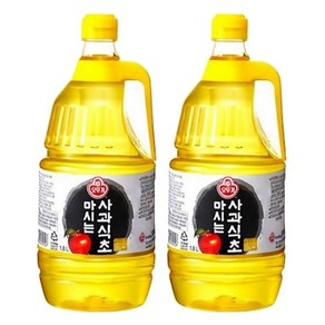 오뚜기 마시는 사과초 1.8L, 2개