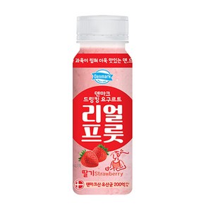 리얼프룻 딸기, 10개, 190ml