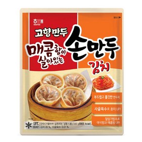 해태 고향 김치 손만두, 330g, 10개