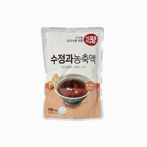 베스트코 수정과 음료 원액 베이스 790ml, 1개