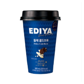 이디야 돌체 콜드브루 컵커피음료 300ml x 10개