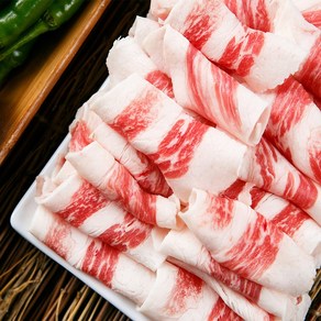 [무배 당일발송] 차돌박이 미국 탑초이스 냉동 대패 소고기, 200g, 5개