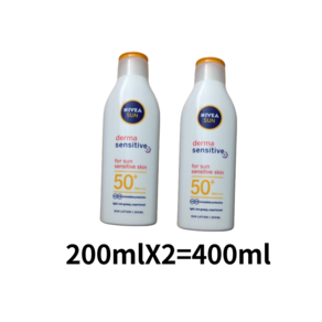 니베아 선 울트라 센서티브 선 로션 200ml, 400ml, 1개