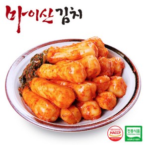 [한국농협김치] 전북 마이산김치 총각김치 1kg, 1개