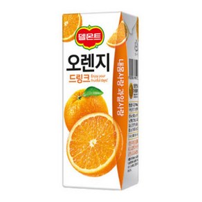 델몬트 드링크 오렌지 190mlx24팩, 32개, 190ml